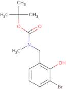 tert-Butyl N-[(3-bromo-2-hydroxyphenyl)methyl]-N-methylcarbamate