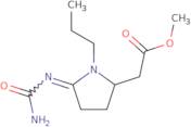 5-[(Aminocarbonyl)imino]-1-propyl-2-pyrrolidineacetic acid methyl ester