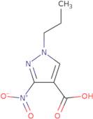 3-Nitro-1-propyl-1H-pyrazole-4-carboxylic acid