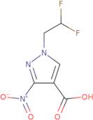 1-(2,2-Difluoroethyl)-3-nitro-1H-pyrazole-4-carboxylic acid