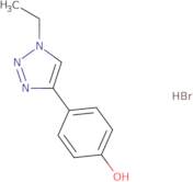 4-(1-Ethyl-1H-1,2,3-triazol-4-yl)phenol hydrobromide