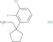 [1-(3-Chloro-2-fluorophenyl)cyclopentyl]methanamine hydrochloride