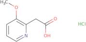 2-(3-Methoxypyridin-2-yl)acetic acid hydrochloride