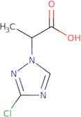 2-(3-Chloro-1H-1,2,4-triazol-1-yl)propanoic acid