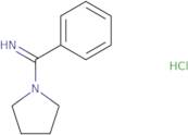 1-Benzenecarboximidoylpyrrolidine hydrochloride