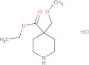 Ethyl 4-(methoxymethyl)piperidine-4-carboxylate hydrochloride