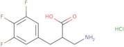 3-Amino-2-[(3,4,5-trifluorophenyl)methyl]propanoic acid hydrochloride