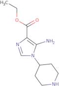 Ethyl 5-amino-1-(piperidin-4-yl)-1H-imidazole-4-carboxylate