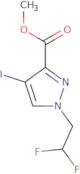 Methyl 1-(2,2-difluoroethyl)-4-iodo-1H-pyrazole-3-carboxylate