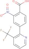 2-Nitro-4-(3-trifluoromethylpyridin-2-yl)benzoic acid