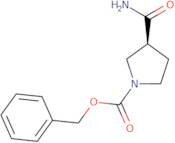 (S)-1-Cbz-3-pyrrolidinecarboxamide ee