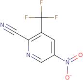 5-Nitro-3-(trifluoromethyl)picolinonitrile