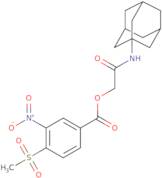 [(Adamantan-1-yl)carbamoyl]methyl 4-methanesulfonyl-3-nitrobenzoate