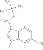 tert-Butyl 3-iodo-5-methyl-1H-pyrrolo[2,3-b]pyridine-1-carboxylate