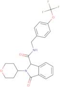 2,3-Dihydro-3-oxo-2-(tetrahydro-2H-pyran-4-yl)-N-[[4-(trifluoromethoxy)phenyl]methyl]-1H-isoindo...