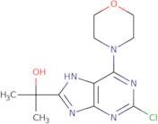 2-(2-Chloro-6-morpholino-9H-purin-8-yl)propan-2-ol