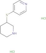 4-(Piperidin-3-ylthio)pyridine dihydrochloride