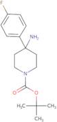 4-Amino-4-(4-fluoro-phenyl)-piperidine-1-carboxylic acid tert-butyl ester