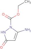 Ethyl 5-amino-3-oxo-2,3-dihydro-1H-pyrazole-1-carboxylate