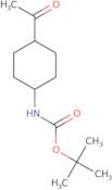 tert-Butyl N-[trans-4-acetylcyclohexyl]carbamate