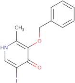 3-(Benzyloxy)-5-iodo-2-methyl-4(1H)-pyridinone