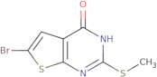 6-Bromo-2-(methylthio)thieno[2,3-d]pyrimidin-4(3H)-one