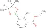 Ethyl 2-methyl-3-(4,4,5,5-tetramethyl-1,3,2-dioxaborolan-2-yl)benzoate