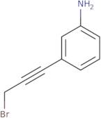 3-(3-Bromoprop-1-yn-1-yl)aniline