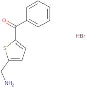 [5-(Aminomethyl)-2-thienyl](phenyl)methanone hydrobromide