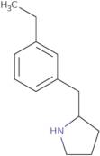 2-[(3-Ethylphenyl)methyl]pyrrolidine