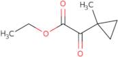 Ethyl 2-(1-methylcyclopropyl)-2-oxoacetate