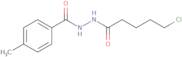 N'-(5-Chloropentanoyl)-4-methylbenzohydrazide