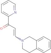 (2E)-1-(Pyridin-2-yl)-3-(1,2,3,4-tetrahydroisoquinolin-2-yl)prop-2-en-1-one