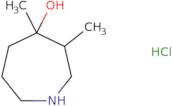3,4-dimethylazepan-4-ol hydrochloride