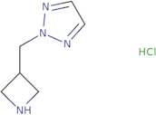 2-(Azetidin-3-ylmethyl)-2H-1,2,3-triazole hydrochloride