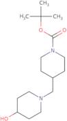 tert-Butyl 4-((4-hydroxypiperidin-1-yl)methyl)piperidine-1-carboxylate