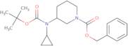 1-Cbz-3-[Boc(cyclopropyl)amino]piperidine