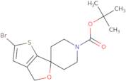 tert-Butyl 2-bromospiro[4H-thieno[2,3-c]furan-6,4'-piperidine]-1'-carboxylate