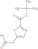 2-(2-(tert-Butoxycarbonyl)thiazol-5-yl)acetic acid