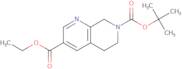 7-tert-Butyl 3-ethyl 5,6,7,8-tetrahydro-1,7-naphthyridine-3,7-dicarboxylate