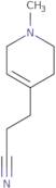 3-(1-Methyl-1,2,3,6-tetrahydropyridin-4-yl)propanenitrile