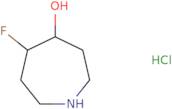 5-Fluoroazepan-4-ol hydrochloride