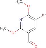 5-Bromo-2,6-dimethoxypyridine-3-carbaldehyde