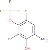 6-Amino-2-bromo-4-fluoro-3-(trifluoromethoxy)phenol