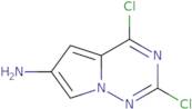 2,4-Dichloropyrrolo[2,1-F][1,2,4]triazin-6-amine