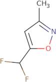 5-(Difluoromethyl)-3-methyl-1,2-oxazole