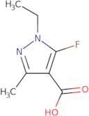 1-Ethyl-5-fluoro-3-methyl-1H-pyrazole-4-carboxylic acid