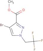 Methyl 4-bromo-1-(2,2,2-trifluoroethyl)-1H-pyrazole-3-carboxylate