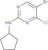 5-Bromo-4-chloro-N-cyclopentylpyrimidin-2-amine