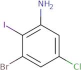 3-Bromo-5-chloro-2-iodoaniline